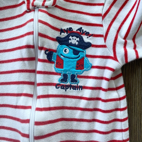 4/$10 Granimals baby boy footie pajamas - Picture 3 of 6